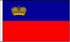 Liechtenstein Hand Waving Flags